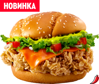 Мексиканский бургер Ростикс КФС