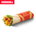 Новогодний ролл с клюквенным соусом