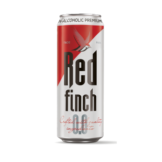 Пиво Red Finch безалкогольное 0,45 л - в КФС (Ростикс)